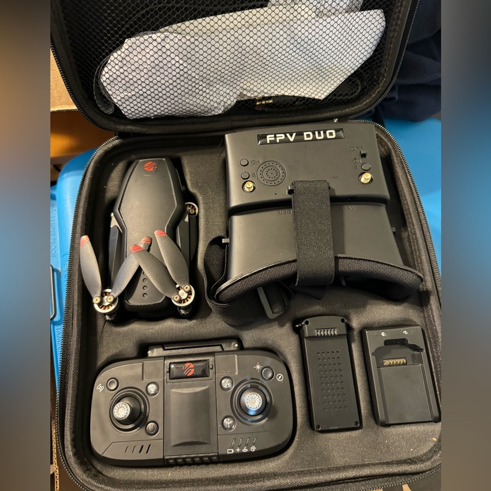 Vivitar FPV DUO Camera Racing Drone+Flight Immersive Google